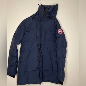 Canada Goose Carson Parka Mens Large Atlantic Navy Blue 3805m